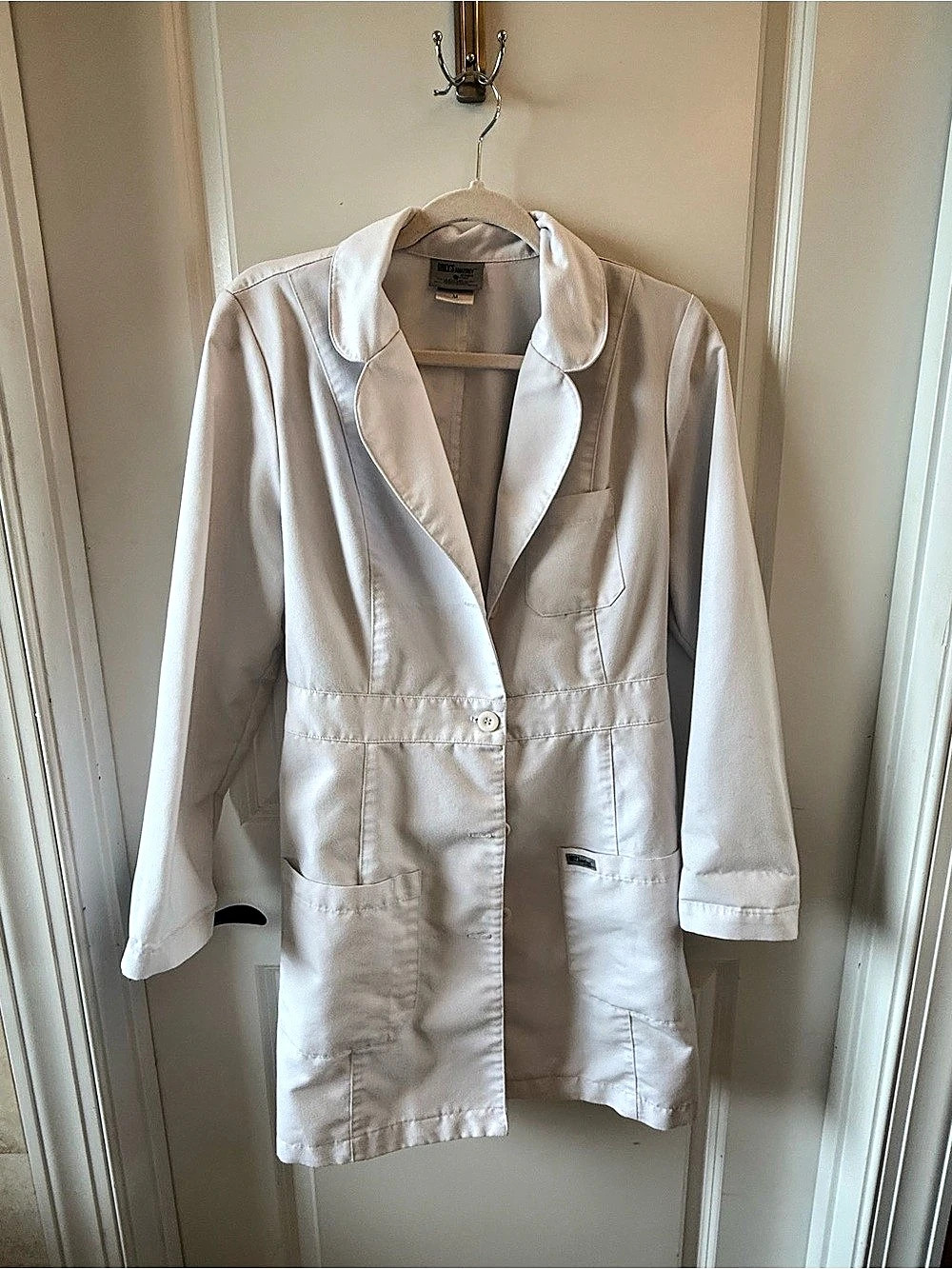 Grey's Anatomy by Barco Hannah Lab Coat White Size Medium